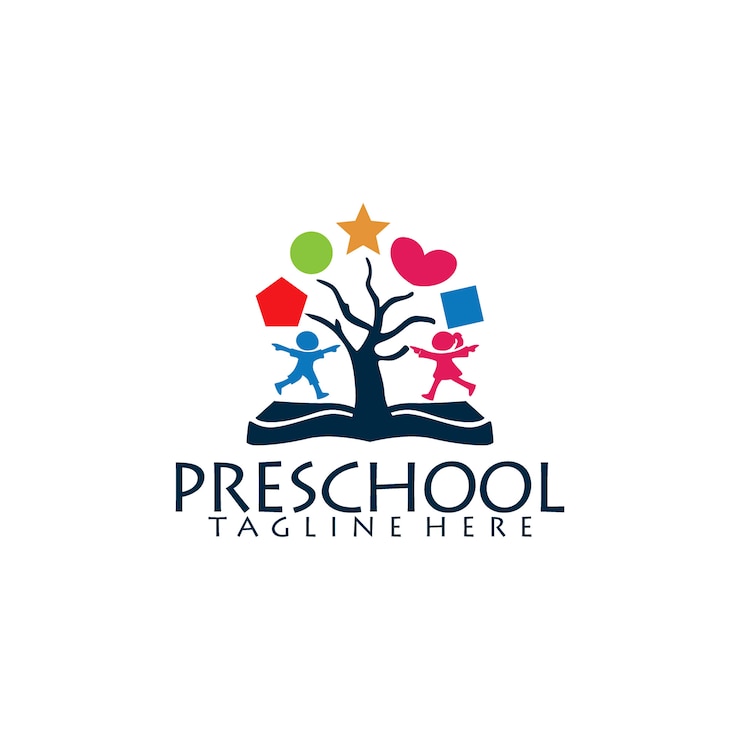 Vektor vorschul-logo