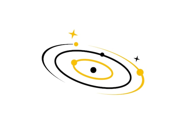 Vektor vortex-symbol-logo-vektor isoliert