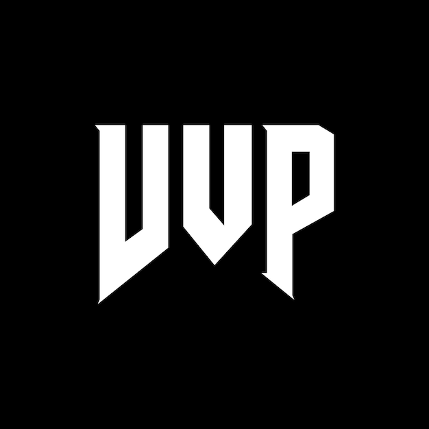 VVP Buchstaben-Logo-Design für Technologieunternehmen VVP Logo-Design Schwarz-Weiß-Farbkombination VVP Logo VVP Vektor VVP Design VVP Ikon VVP Alphabet VVP Typografie Logo Design