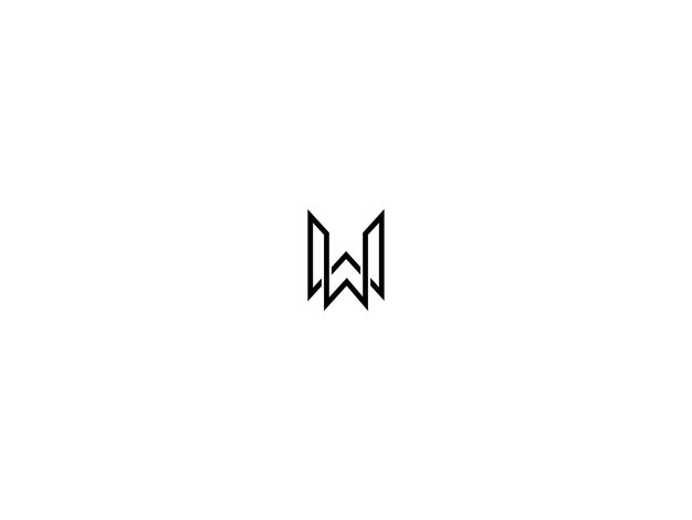 Vektor w-logo-design