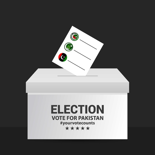Wählen sie für pakistan