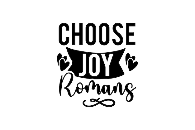 Wählen Sie Joy Romans