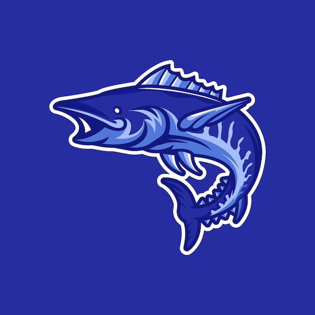 Wahoo-Fisch-Logo-Design