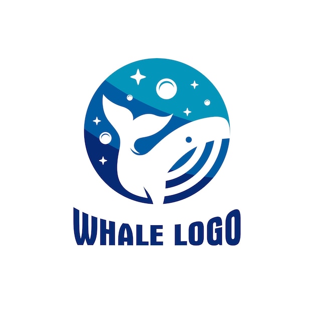 Wal logo design vorlage inspiration vektor illustration