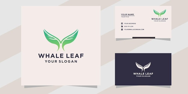 Walblatt-logo und visitenkartenvorlage