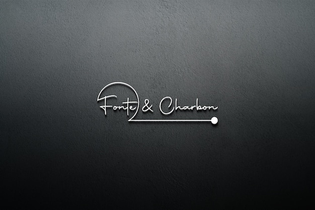 Wall Light Effect Logo Mockup von GraphicsFamily