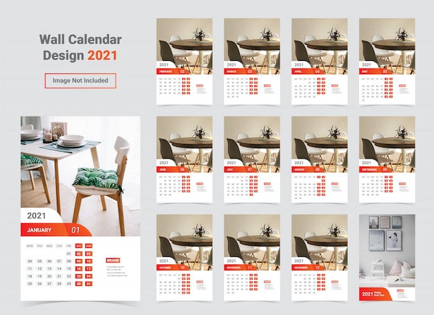 Wandkalender 2020 vorlage