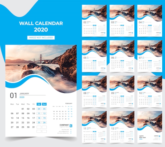 Wandkalender 2020