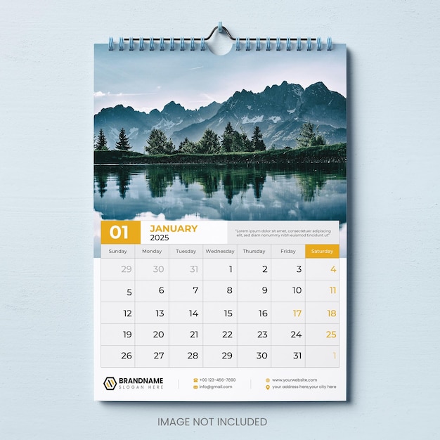 Wandkalender 2025