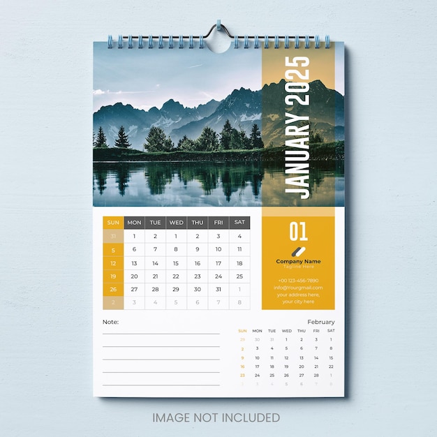 Wandkalender 2025