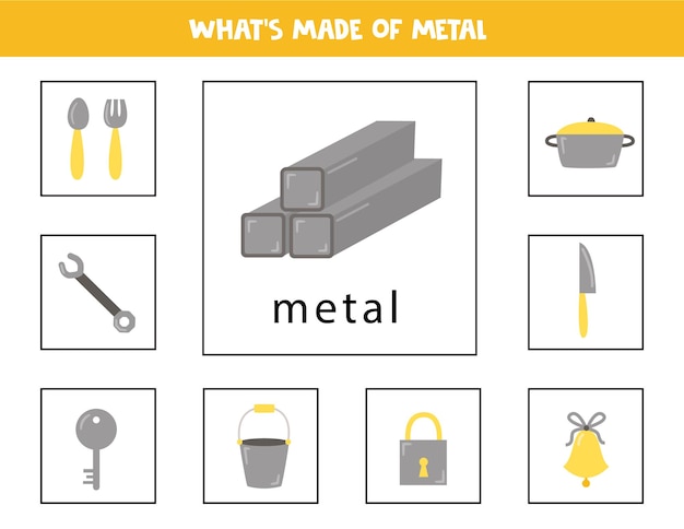 Was ist aus metall karten für kinder