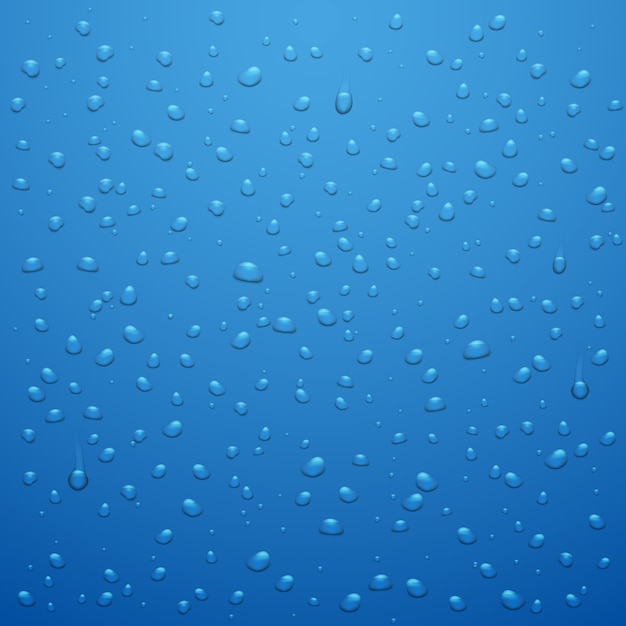 Wasser lässt abstrakten Hintergrund des Vektors fallen