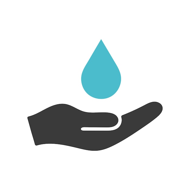 Wasser speichern-Symbol
