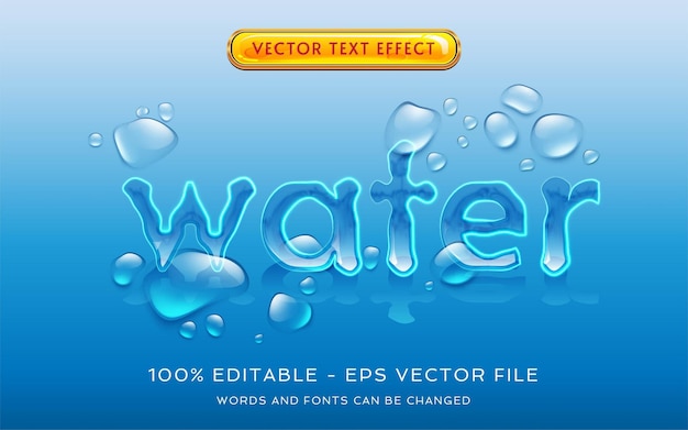 Vektor wasser