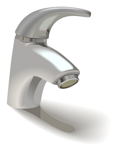 Wasserhahn für das Badezimmer