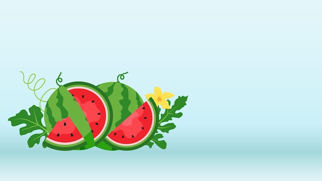 Wassermelone und saftiges fruchtkonzept des sommeressens