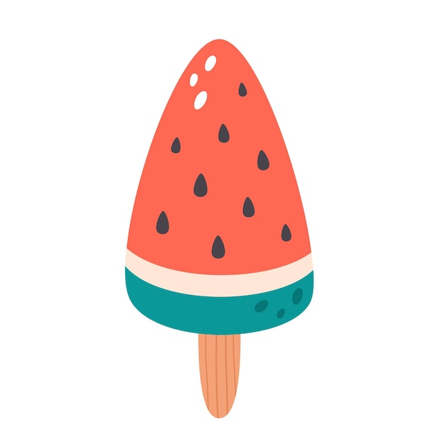 Wassermeloneneis am Stiel Sommerzeit hallo Sommer