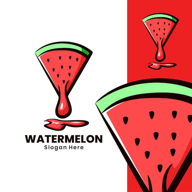 Wassermelonensaft-kunstillustration