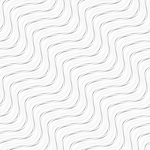 Wave einfaches muster ein nahtloser vektorhintergrund für ihr design und ihre ideen