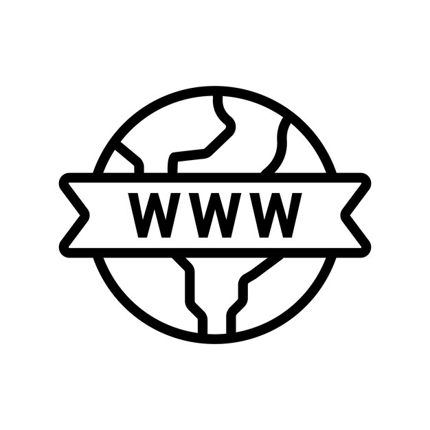 Vektor web-browser-symbol