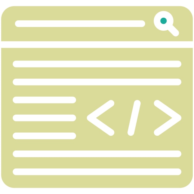 Web-Coding-Vektor-Ikonen-Illustration von Seo und Web-Ikonensatz