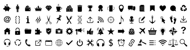 Web-Icon-Set Home-E-Mail-Adresse Globus-Chat-Nachricht-Mail-Telefon-Information-Unterstützung Suche Website-Icon Kontakt- und Web-Ikonen-Set Website-Icons-Vektor