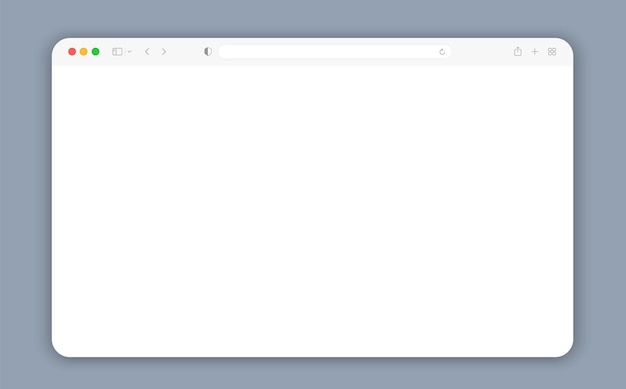 Webbrowser Internet-Browser-Suchmaschine Suchleiste für ui ux Design und Webseite Suche nach Adressen
