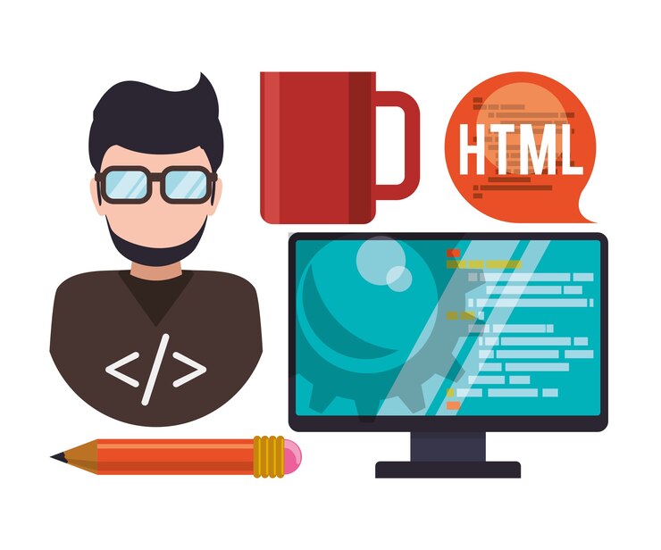 Vektor webdesign für entwickler