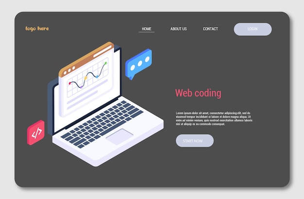 Webdesign-Vorlage