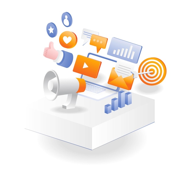 WebDigital Marketingstrategie und Social Media Management