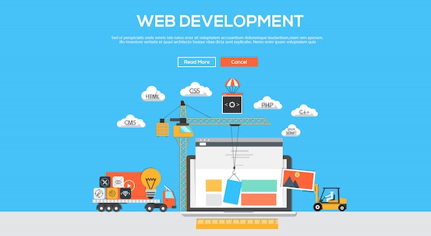 Webentwicklungsbanner