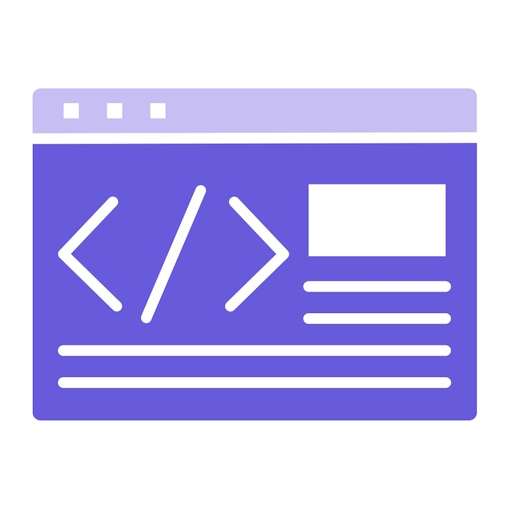 Vektor webprogrammierungsvektorische illustration