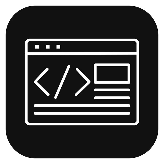Webprogrammierungsvektorische Illustration