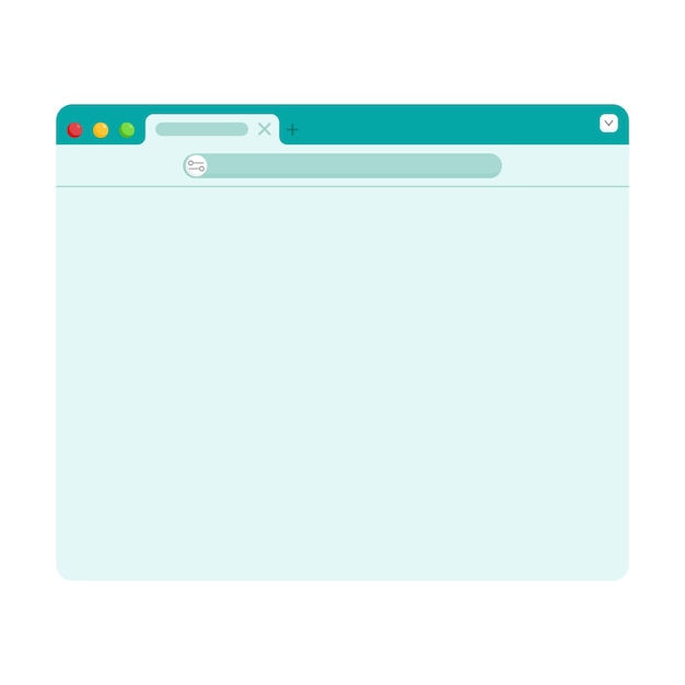 Webseiten-Browser-Homepage-Vektor-Illustration Grafik-Symbol