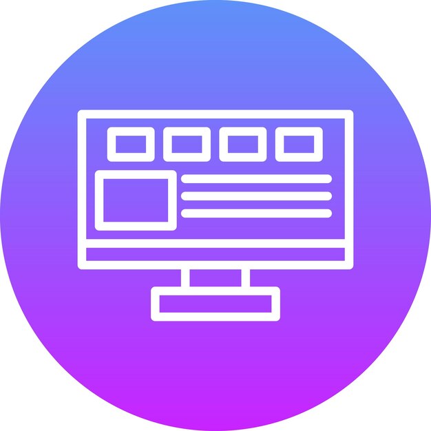 Website-Ux-Vektor-Ikonen-Illustration des Marketing-Ikonensets