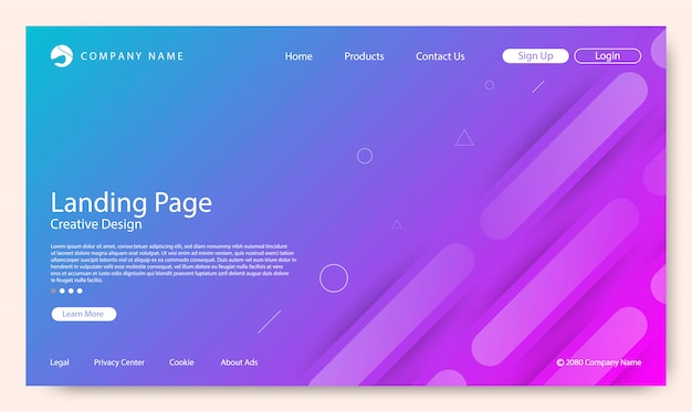 Website-Zielseite