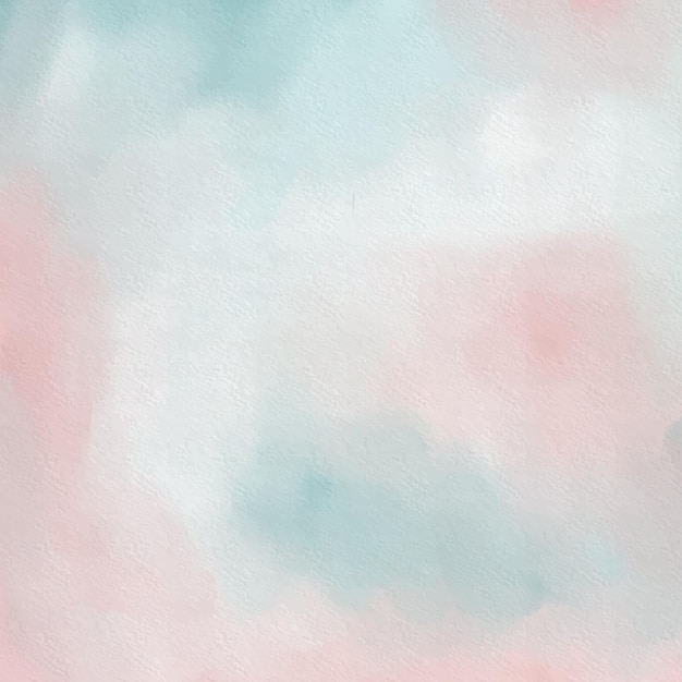Weiche Aquarellwäsche aus Rosenblättern rosa himmelsblau und sanfte Wolkenweiß eine ruhige fließende Textur
