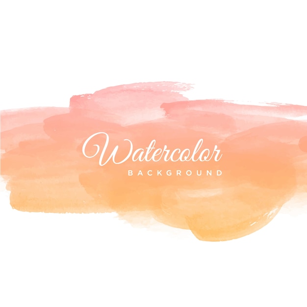 Vektor weicher aquarell hintergrund