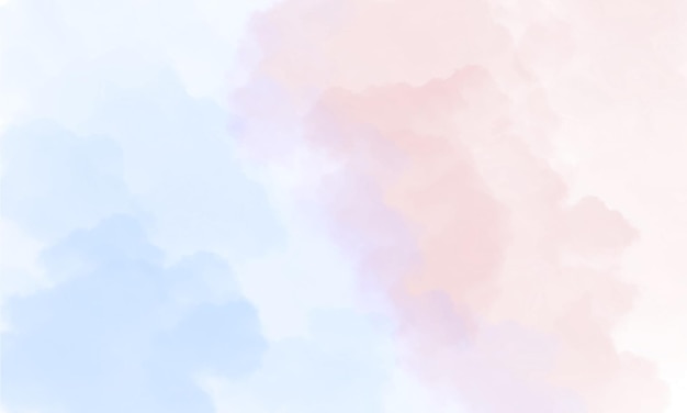 weicher Aquarell-Hintergrundvektor