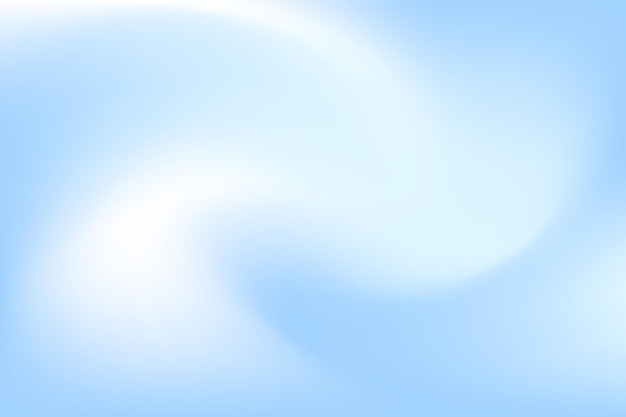 Weicher blauer abstrakter Gradient-Hintergrund mit glatter fließender Textur