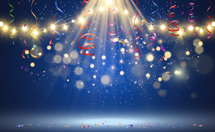 Weihnachten hell, schöne Lichter, Design-Elemente. Leuchtende Lichter für die Gestaltung von Weihnachtsgrußkarten. Girlanden, leichte Dekorationen.