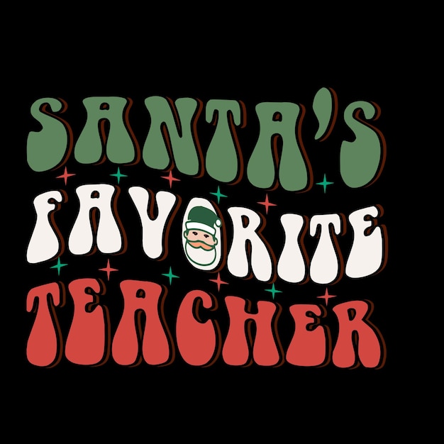 Vektor weihnachten retro svg bestes t-shirt-design, frohe weihnachten, typografie-t-shirt premium-vektor