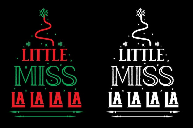 Weihnachten typografie t-shirt design weihnachten vektor typografie t-shirt design