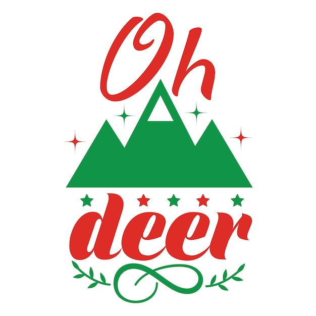 Vektor weihnachts-svg-design