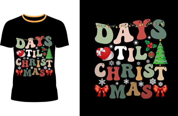 Weihnachts-t-shirt-design