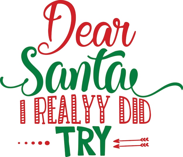 Weihnachts-Typografie-Design