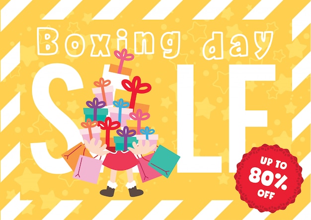 Weihnachtsaktion Boxing Day Sales