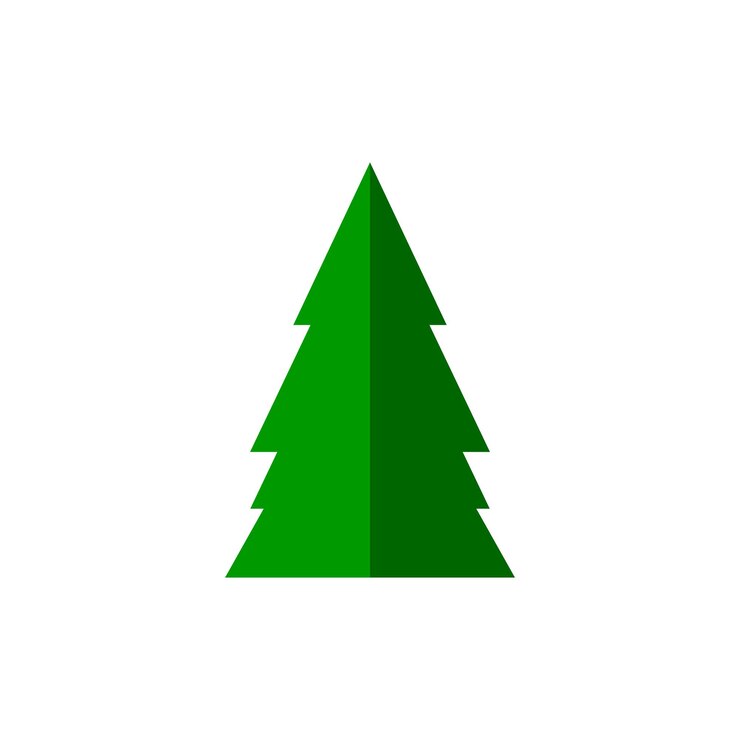 Weihnachtsbaum-Symbol