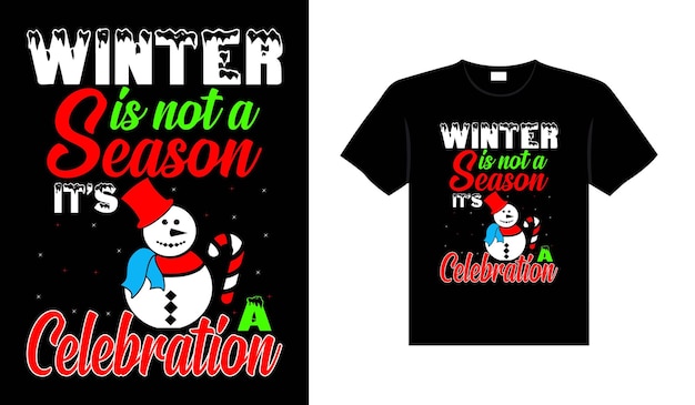 Weihnachtsbeschriftung typografie bekleidung vintages weihnachts-t-shirt-design weihnachtswaren-design