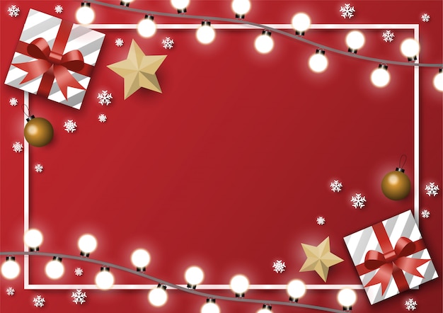 Weihnachtsgrußkarte Hintergrund
